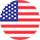Flag United States, USD Currency